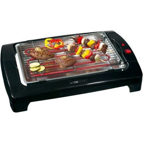 Barbecue Gril électrique de table 2000W Clatronic BQ 2977N Noir