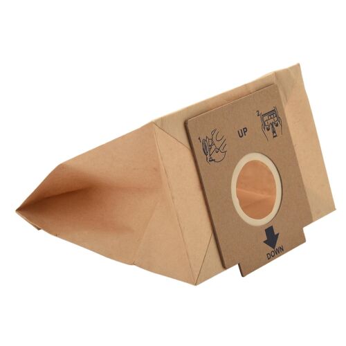 10 Pcs Aspirateur Kraft Papier Sacs À Poussière Double Filtre Sac À Poussière Fit pour Z1480 ZW1200-211 ZC1120B Z