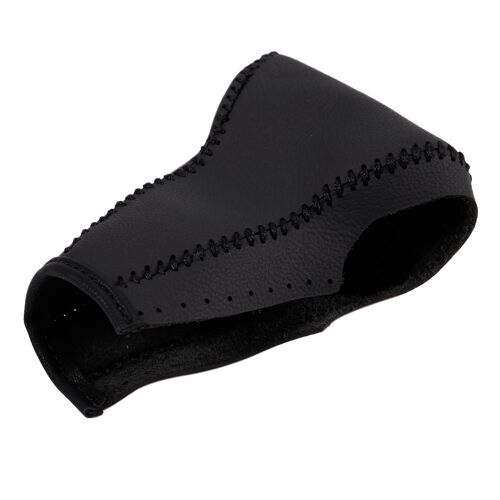Car Gear Shift Cover, Leather Shift Lever Cover Fit For 2017 ,Pack Of 1 Piece Black Leather Cover G