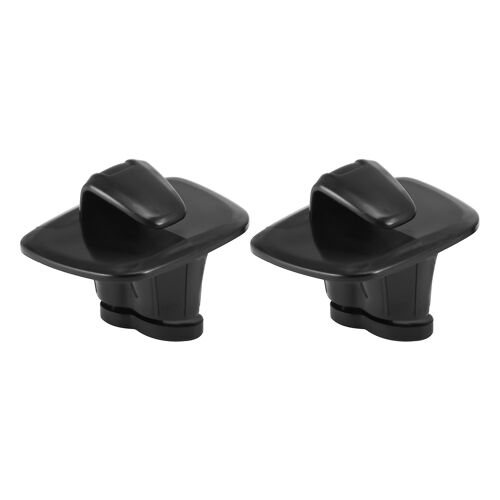 2 Pcs Voiture Noir Abs Intérieur Toit Crochets Vêtements Cintre Crochet Garniture Pour V90 S90 Xc40 Xc60 Xc90 2015-202