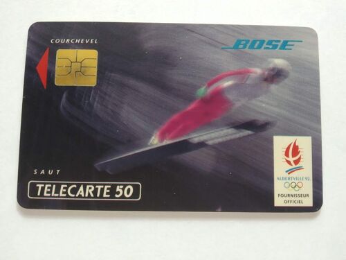 F211 Télécarte 50 Unités So3 12/91 Bose - Saut A Ski 112.000 Ex
