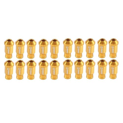 Gold Hub Nuts Tire Hub Hub Cap Screws Car Screws Nuts Universal Car Supplies