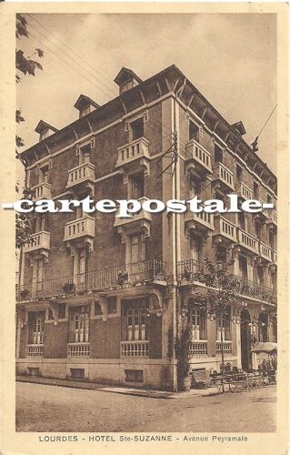 Lourdes - Hôtel Ste-Suzanne - Avenue Peyramale