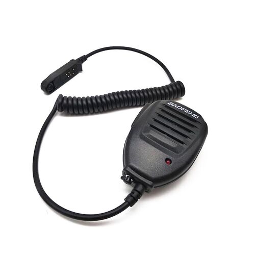 PTT Mic Speaker Microphone for -UV9R UV9R -A58 A58 UV-XR GT-3WP -9700 UV-9R Plus Radio Walkie Talki