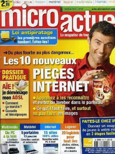 Micro Actuel, N° 69, Oct. 2010