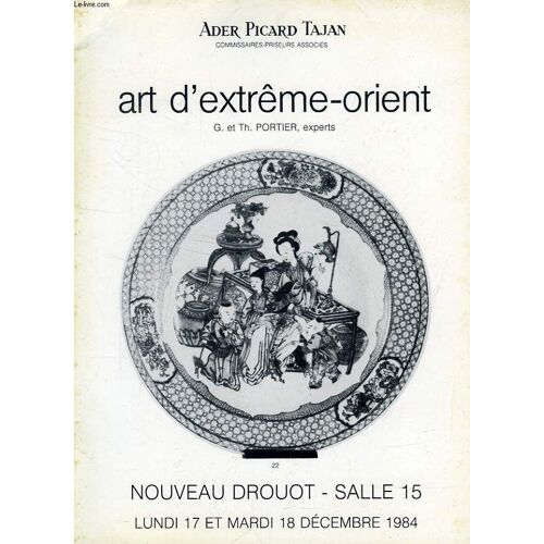 Objets D'art D'extreme-Orient (Catalogue)