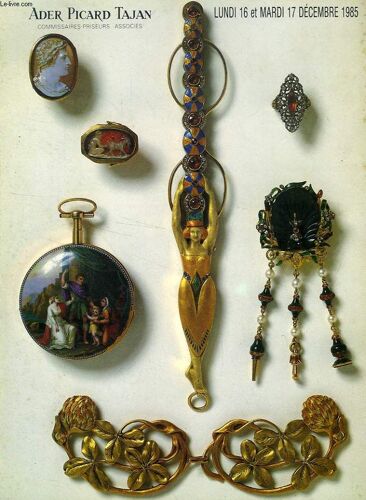 Bijoux Anciens Et Modernes, Objets De Vitrine, Orfevrerie Ancienne, Argenterie Moderne, Lot De 13 Catalogues