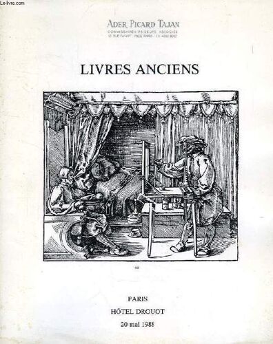 Livres Anciens (Catalogue)