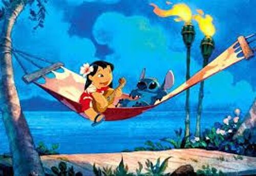 Lilo Et Stitch - Dean Deblois - Chris Sanders - 2002 - Jeu Complet 8 Photos D'exploitation Du Film 28x35 Cm