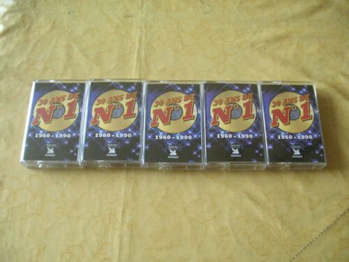 30 Ans De N° 1 . 1960-1990  (  101 Titres En 5 K7 Audio )