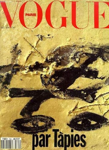 Vogue Paris, N° 722, Dec.-Jan. 1991-1992, Par Tapies