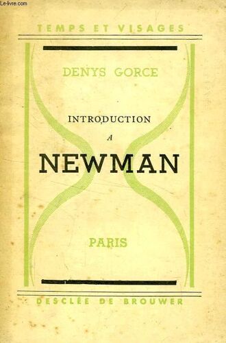 Introduction A Newman   de GORCE DR DENYS   Format Broché (Livre)