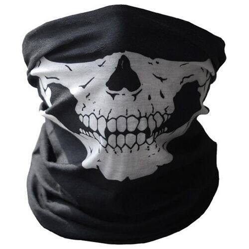 Multifonctionnel Masque D'halloween Résistant Au Froid Horreur Squelette Menton Masque Squelette Fantôme Gants Performanc