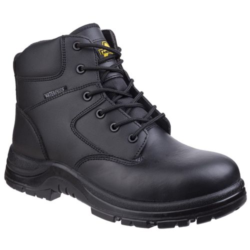 Amblers Unisex Safety Metal Free Waterproof Lace Up Boot Black 20416 - Noir - 14
