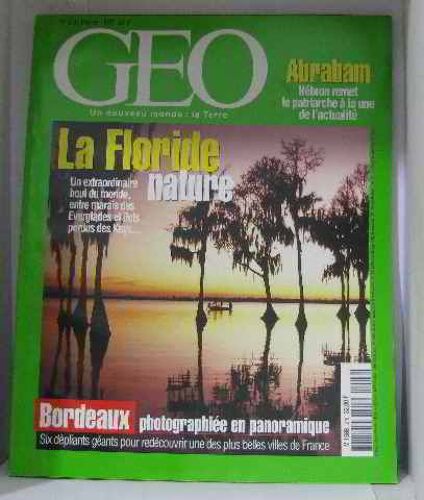 Géo N°216 Février 1997 Le Floride Nature