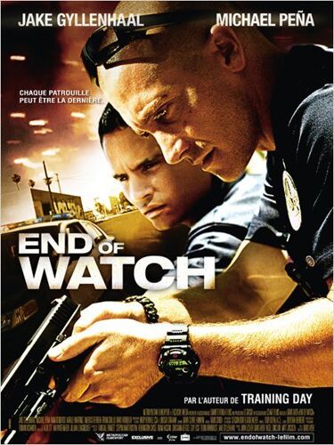 End Of Watch  - Véritable Affiche De Cinéma Pliée - Format 120x160 Cm - De David Ayer Avec Jake Gyllenhaal, Michael Peña,  America Ferrera , Anna Kendrick, Natalie Martinez, Frank Grillo - 2012