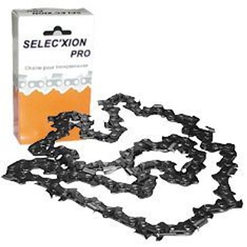 Chaîne de tronçonneuse - Pas 3/8'' PRO - 56 Entraîneurs - Jauge .063'' (1,6 mm) Selecxion Pro