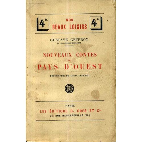 Nouveaux Contes Du Pays D'ouest