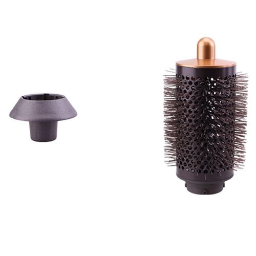 Peigne Cylindrique 38mm Pour Sèche-Cheveux Accessoires De Hotte Anti-Vent Accessoires De Buse D'air Or