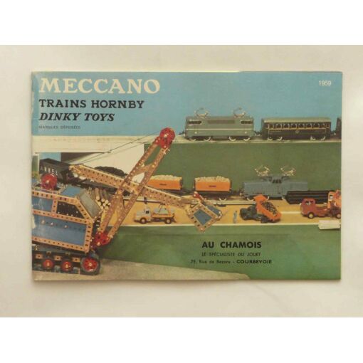 Catalogue VINTAGE DINKY TOYS MECCANO trains HORNBY 1959