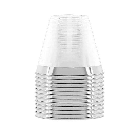 Gobelet En Plastique 9 Oz Tasse Jetable Dure En Plastique Verre De Vin Fête Mariage Verre À Vin Transparent Plasti