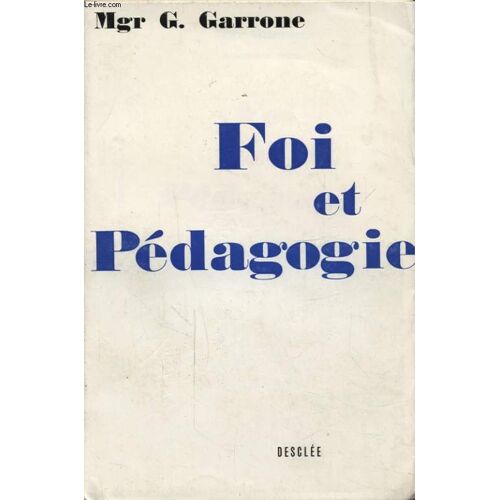 Foi Et Pedagogie