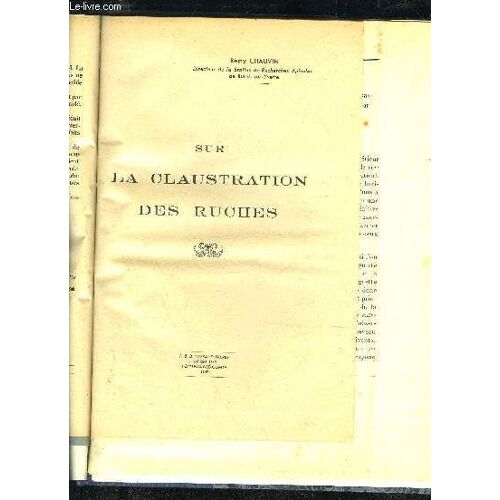 La Claustration Des Ruches