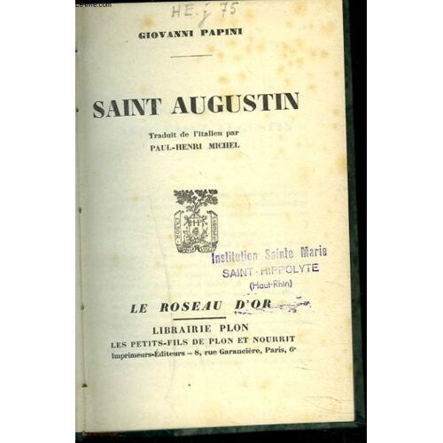Saint Augustin