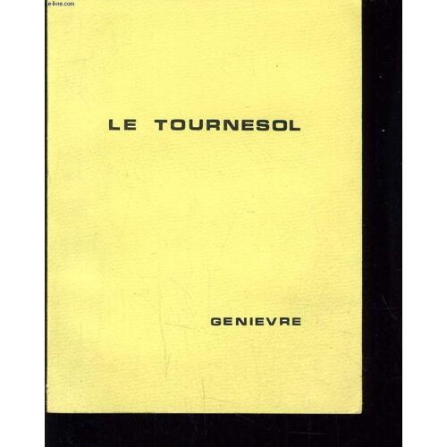 Le Tournesol Genievre
