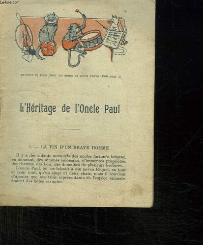 L Heritage De L Oncle Paul.