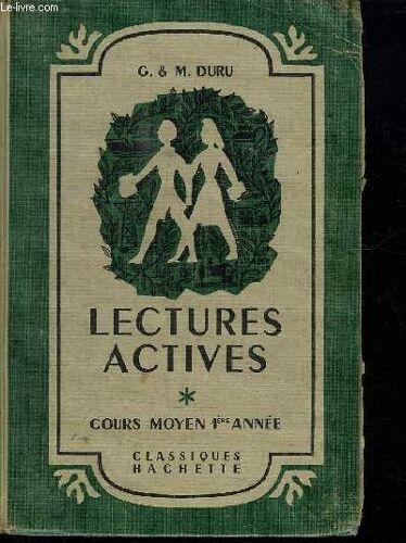Lecture Actives Cours Moyen 1er Annee.