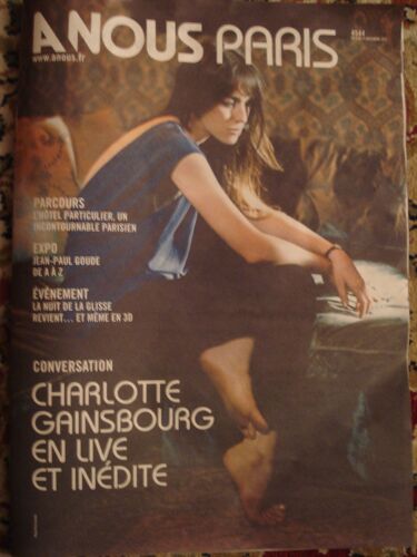 A Nous Paris 544 Charlotte Gainsbourg Jean Paul Goude Michael Fassbender