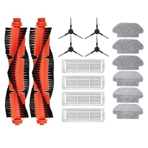 Filter for Robot Vacuum S10 S12,Mi Robot Vacuum Mop P Accessories Mop Cloths Main Side Brush STYJ02