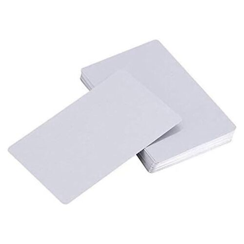 100 Pcs Blank Sublimation Metal Name Card Thick Laser Metal Name Card Printing Blank Business Card