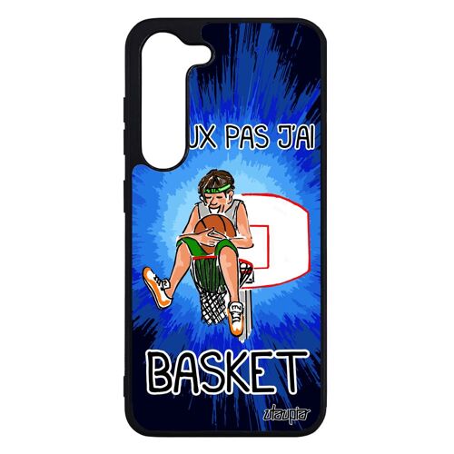 Coque Galaxy S23 En Silicone Humour J'peux Pas J'ai Basket Personnalisé Bd Comique Gel De Protection Humoristique Basketball Samsung