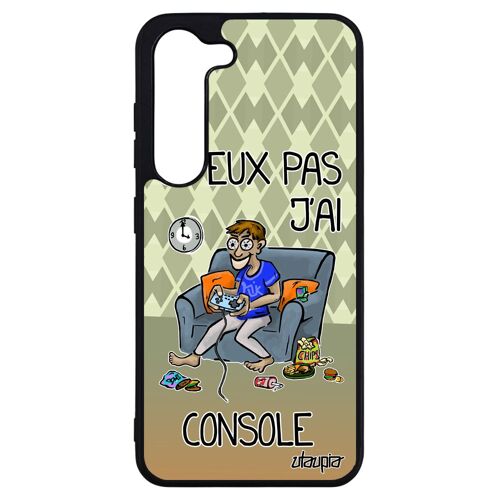 Coque J'peux Pas J'ai Console Samsung S23+ Plus Silicone Telephone Bd Mobile Sm-S916b/Ds Jeux Video Etui Je Texte Design Play Galaxy