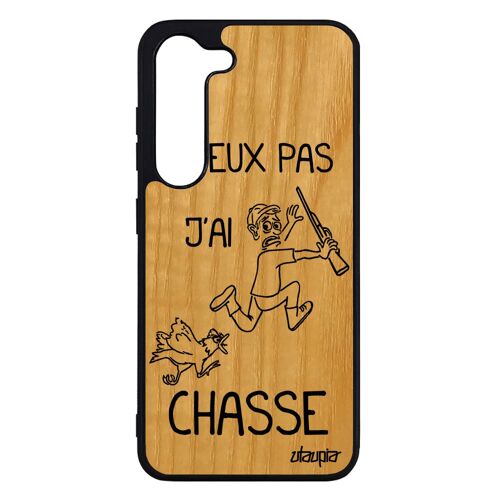 Coque Bois Pour S23 Silicone J'peux Pas J'ai Chasse Mobile Antichoc Humoristique Telephone Case Humour Chasseur Homme Samsung Galaxy