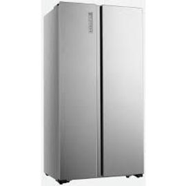 Réfrigérateur-congélateur Hisense RS677N4BIE - side-by-side - 91x64.3x178.6 cm (lxpxh) - 519 litres - classe E - aspect inox