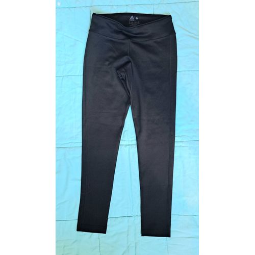 Legging Reebok Pantalon Noir Femme Sport M Caleçon Rando Collant - - Et Soigne.