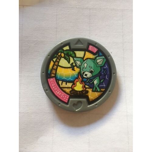 (3) Medaillo Yokai Gris "Chihuaglagla" Série 2