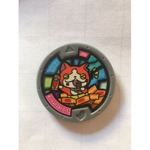 (191) Medaillon Yokai Gris "Jibanyan" Exclusif