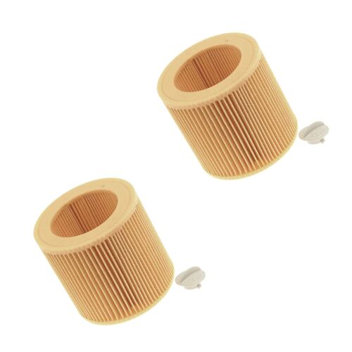 Lot de 2 filtres cylindrique Aspirateur (6.414-552.0 64145520 KARCHER)