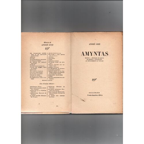 Amyntas Mopsus- Feuilles De Route, De Biskra À Touggourt. Le Renoncement Au Voyage