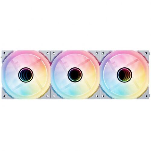 Forgeon Overmind Ventiladores Suplementarios Interconectables Pack 3x 120mm ARGB PWM Negros