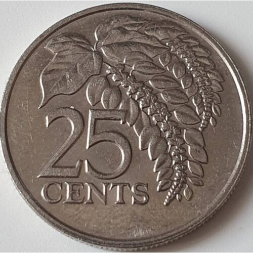 Monnaie 25 Cents Trinité Et Tobago 2001