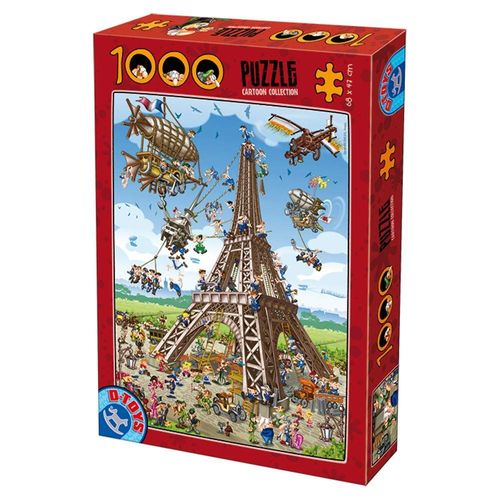 Puzzle 1000 Pièces Cartoon Collection - Tour De Pise