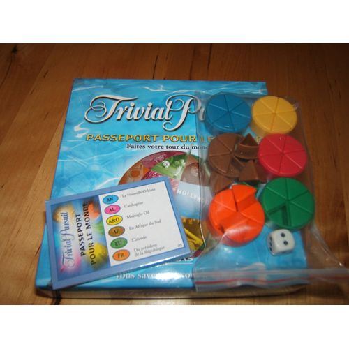 Trivial Poursuit  "Passeport Pour Le Monde"
