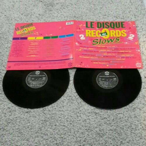 Le Disque Records Des Slows 2 Disques 33 Tours Vinyle Gatefold Production Paul Lederman