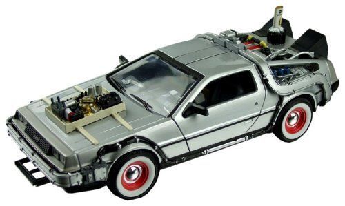 Welly - 22444w - De Lorean Back To The Futur Iii - 1/24