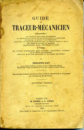 Guide Du Traceur-Mecanicien